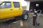 Initial Truck Disassembly Build Photo