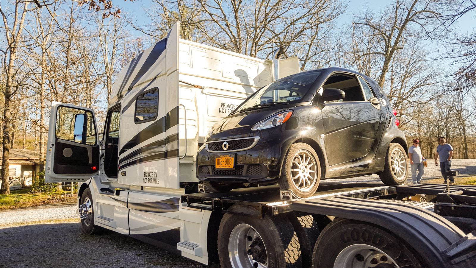 Followmybuild Volvo 730 Smart Car Hauler Bed Photo Gallery